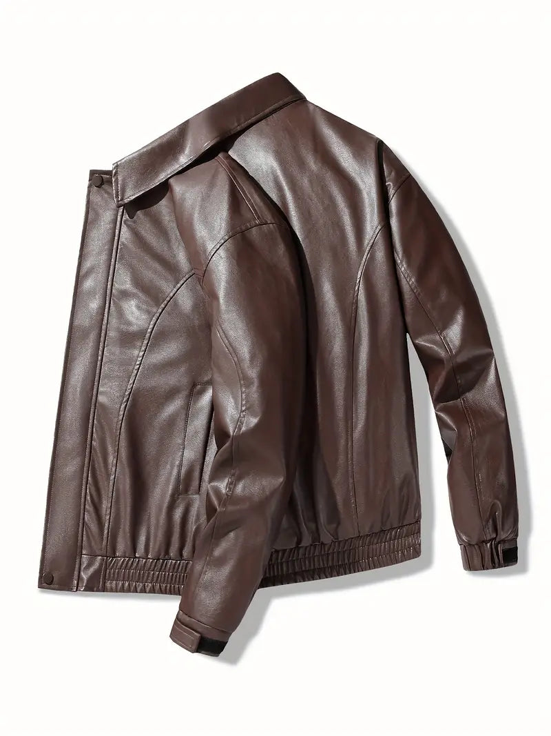 Carter - Comfortable Proud American Leather Jacket
