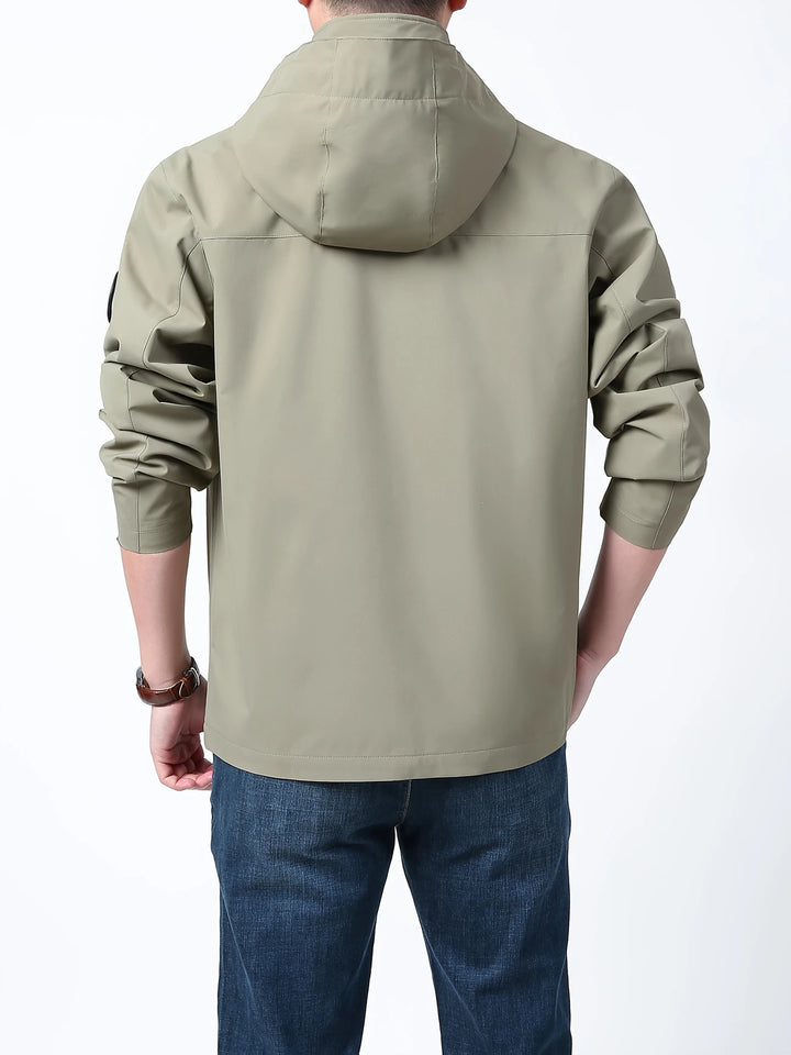 Henry - Comfortable Waterproof Jacket with Detachable Hood