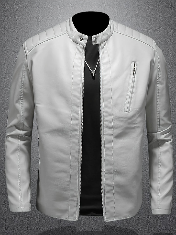 Levi - Comfortable Proud American Leather Jacket