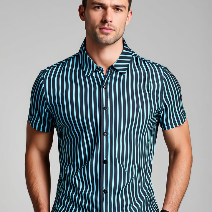 Liam - Stylish Striped Shirt