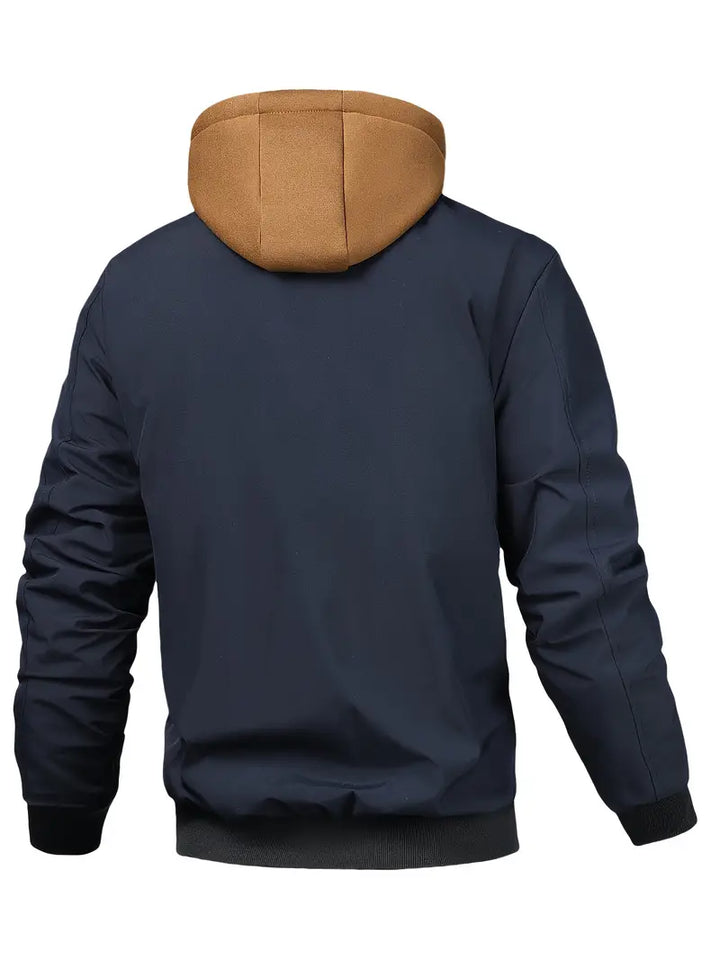 Dylan - Modern Hooded Checkered Jacket