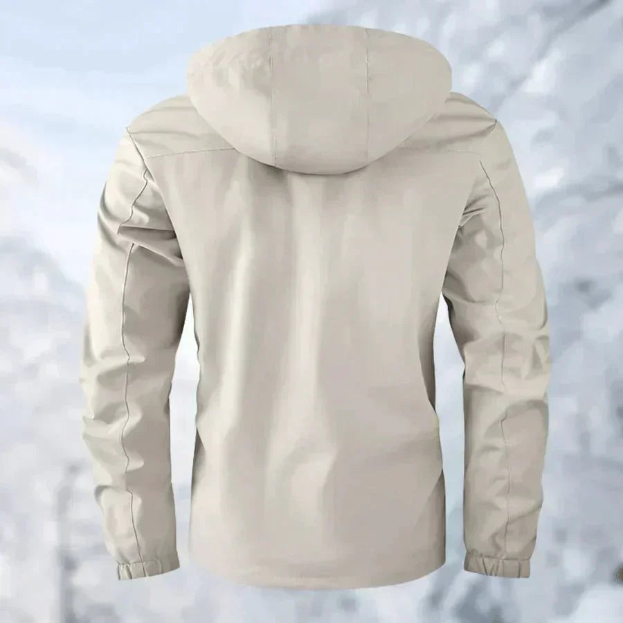Logan - Comfortable Windproof Waterproof Jacket with Multi Pockets