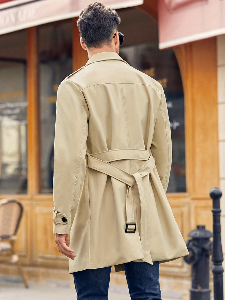 Alexander - Trendy Windbreaker Double-breasted Coat