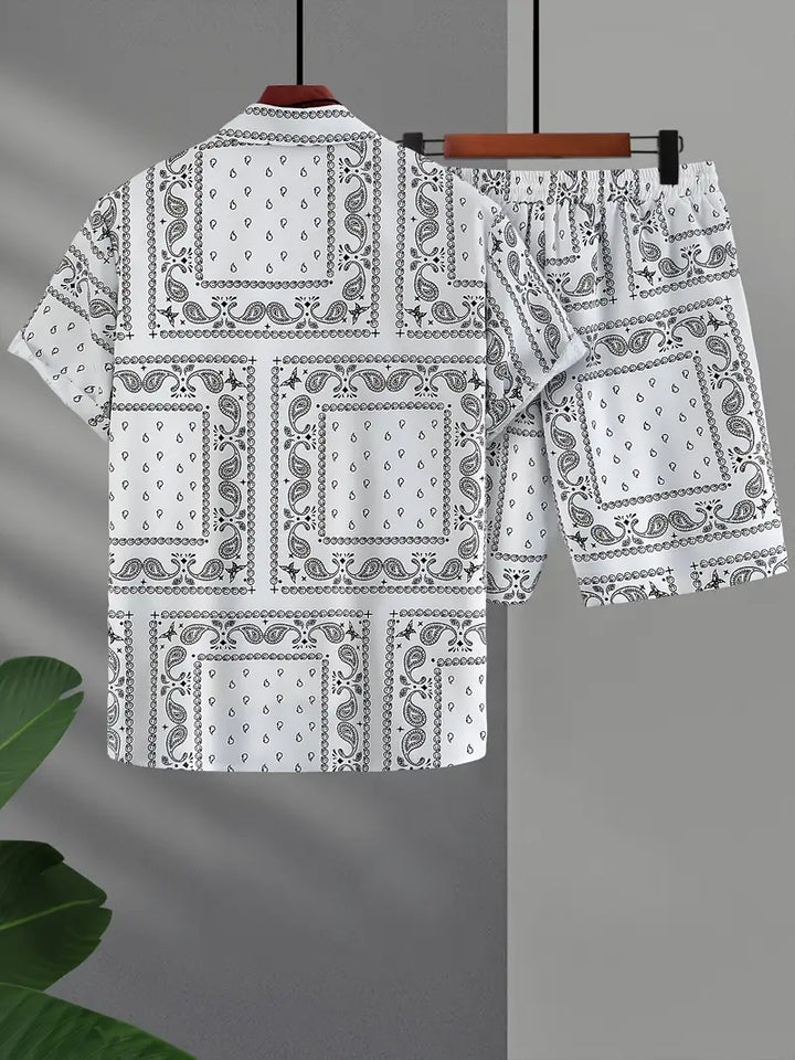Lucas - Stylish Paisley Print Set