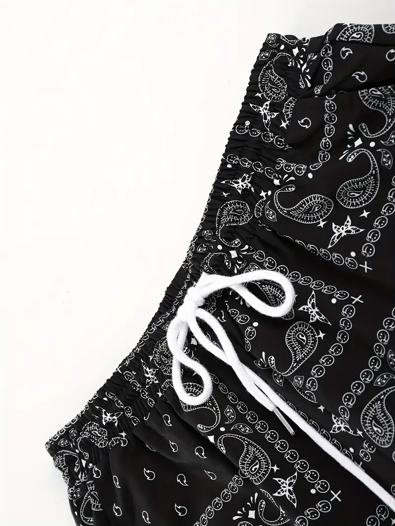 Lucas - Stylish Paisley Print Set