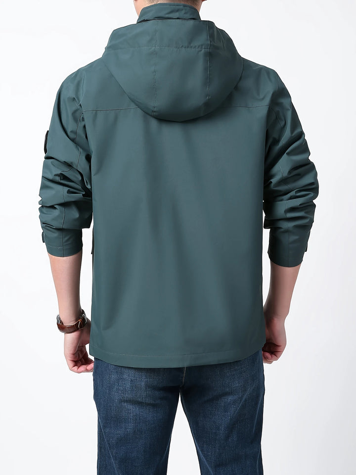 Henry - Comfortable Waterproof Jacket with Detachable Hood