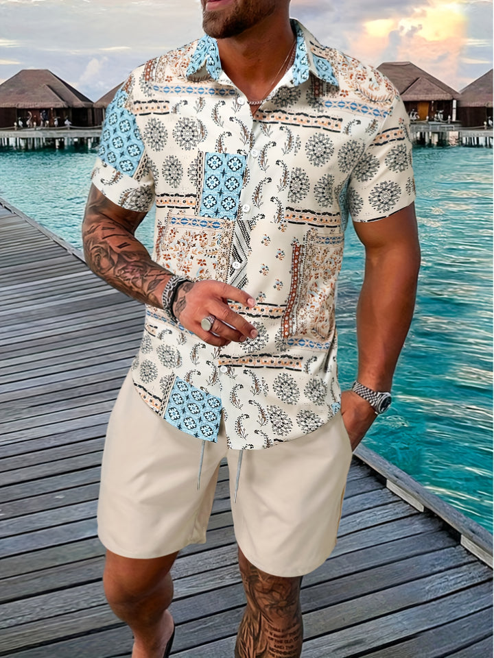 Elijah - Stylish Shirt and Shorts Set