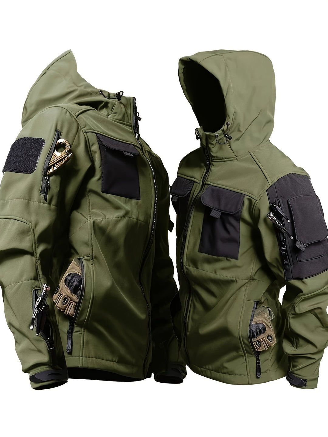 Cole - Comfortable Hooded Jacket with Multiple Pockets