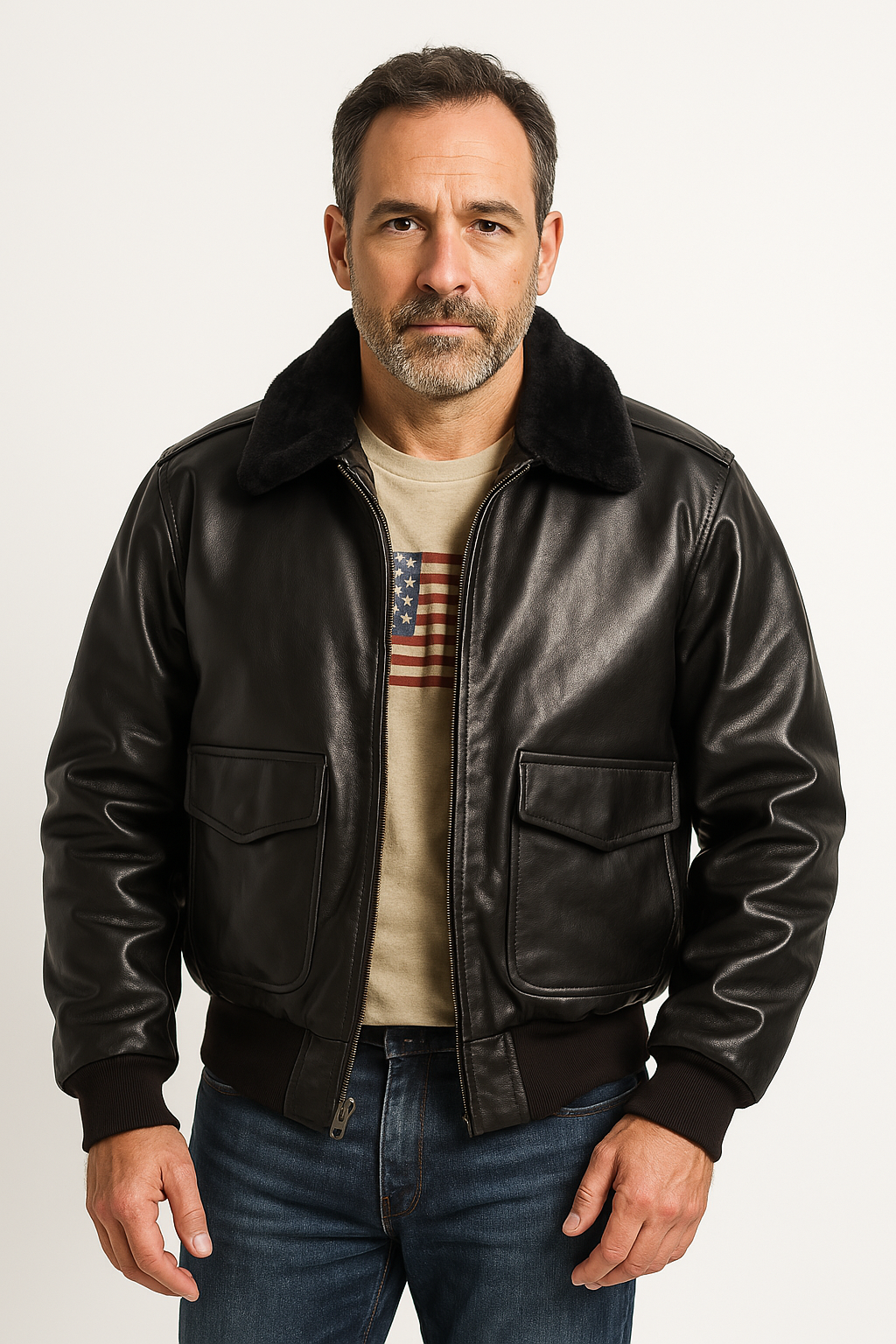 Dylan - Comfortable Proud American Leather Jacket