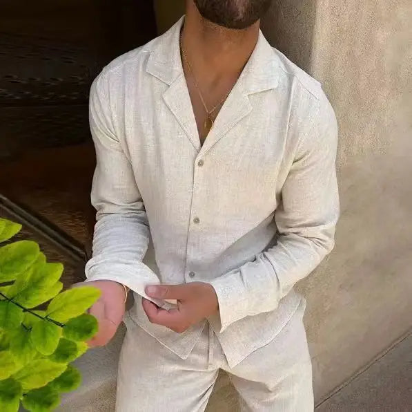 James - Stylish Linen Set