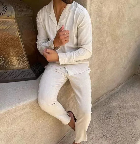 James - Stylish Linen Set