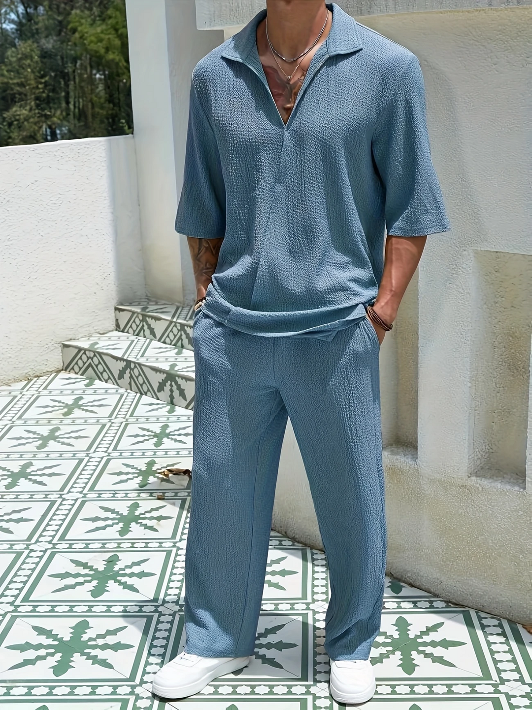 Henry - Fashionable Two-piece Set