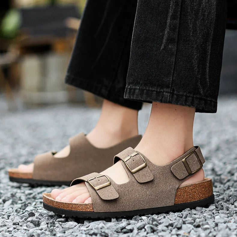 William - Stylish Orthopedic Suede Leather Sandals