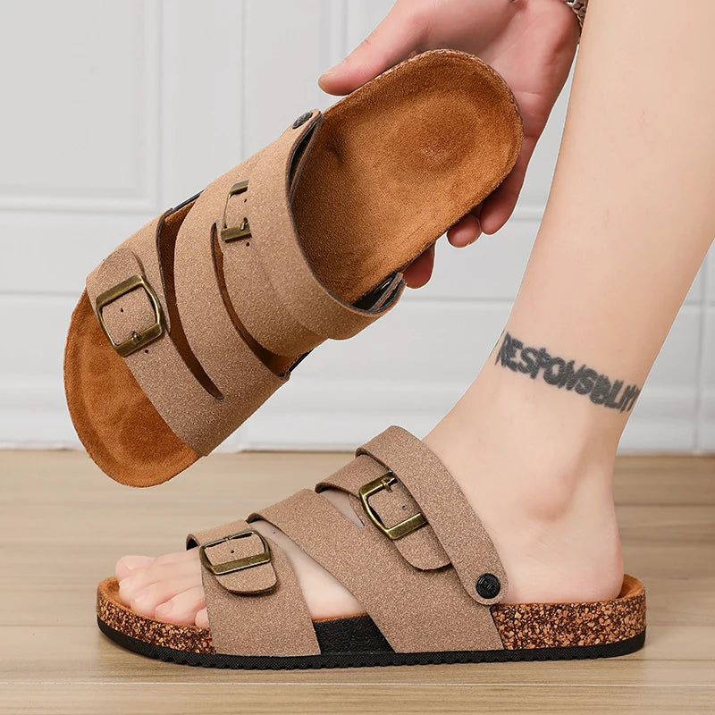 Benjamin - Comfortable Orthopedic Suede Leather Slippers
