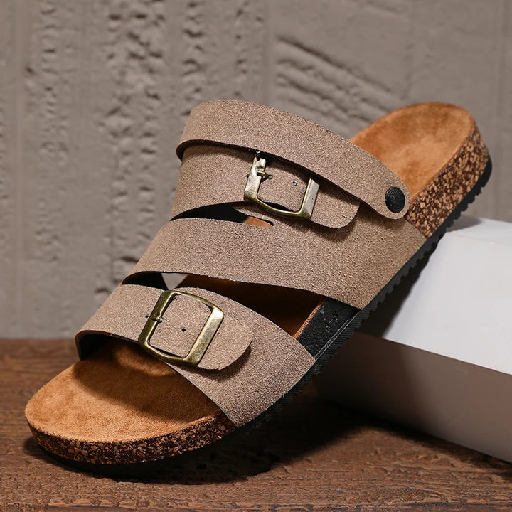 Benjamin - Comfortable Orthopedic Suede Leather Slippers