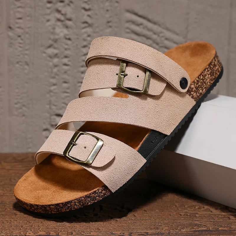 Benjamin - Comfortable Orthopedic Suede Leather Slippers