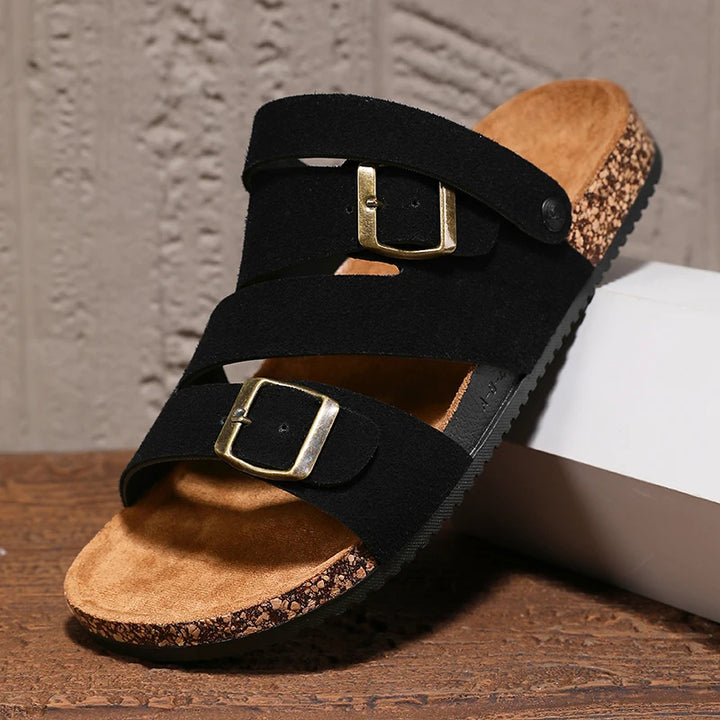 Benjamin - Comfortable Orthopedic Suede Leather Slippers