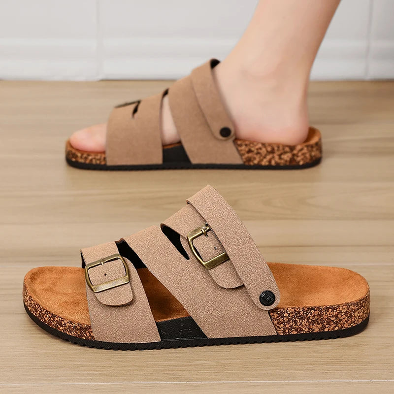 Benjamin - Comfortable Orthopedic Suede Leather Slippers