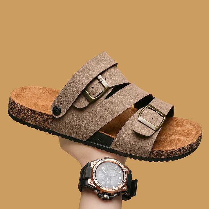 Benjamin - Comfortable Orthopedic Suede Leather Slippers