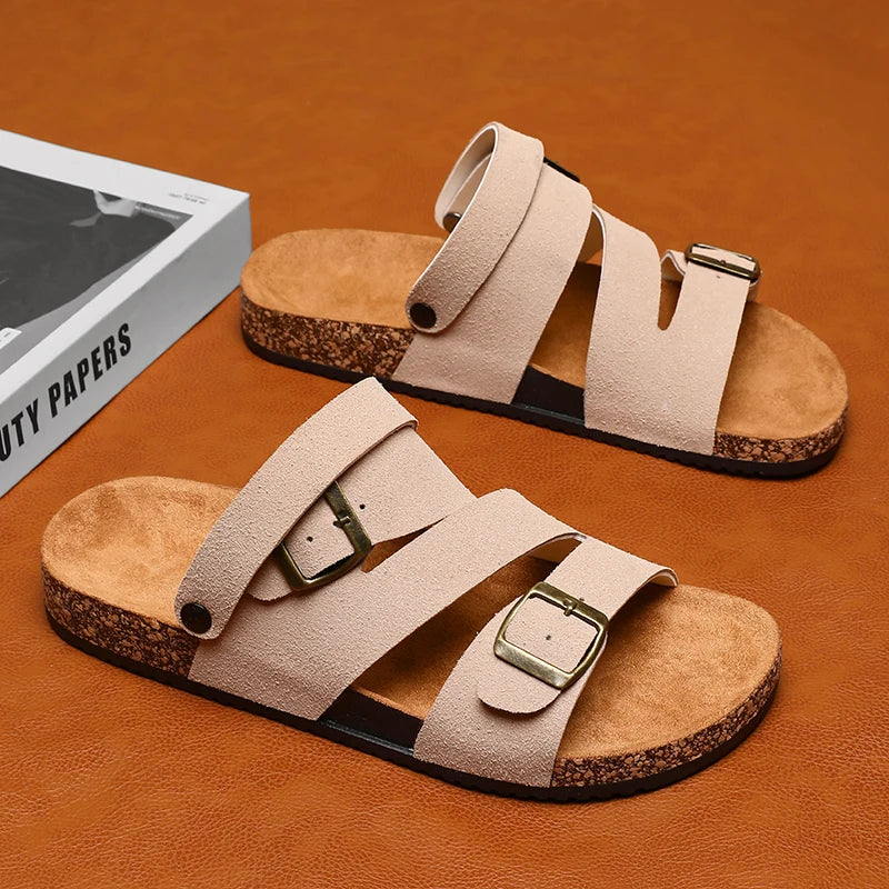 Benjamin - Comfortable Orthopedic Suede Leather Slippers