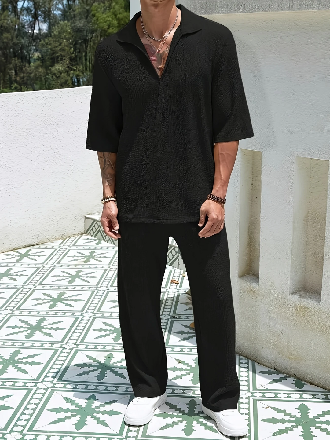 Henry - Fashionable Two-piece Set