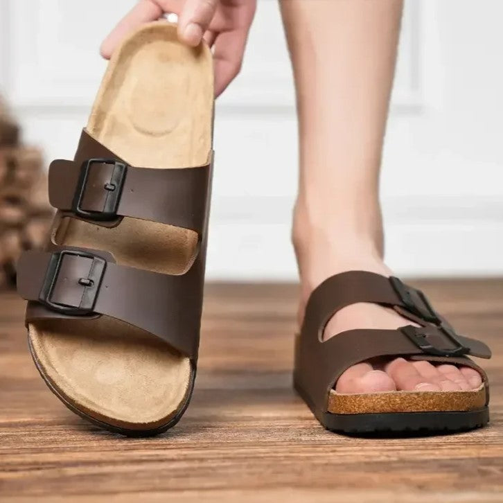 Owen - Casual Retro Leather Sandals