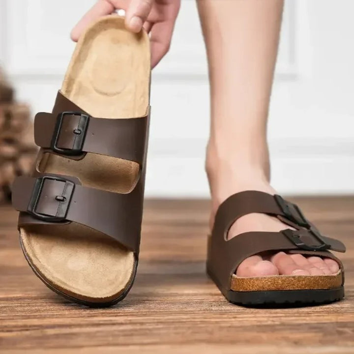 Owen - Casual Retro Leather Sandals