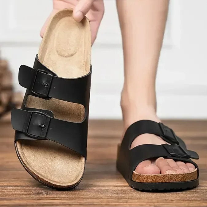 Owen - Casual Retro Leather Sandals