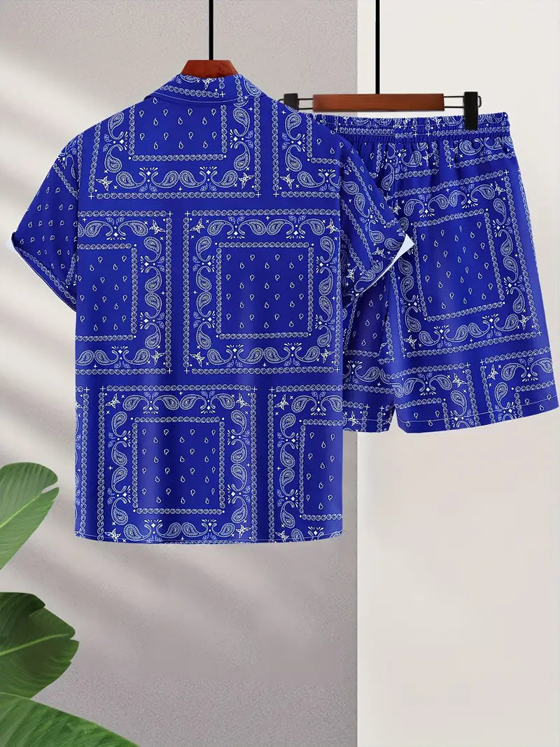 Lucas - Stylish Paisley Print Set