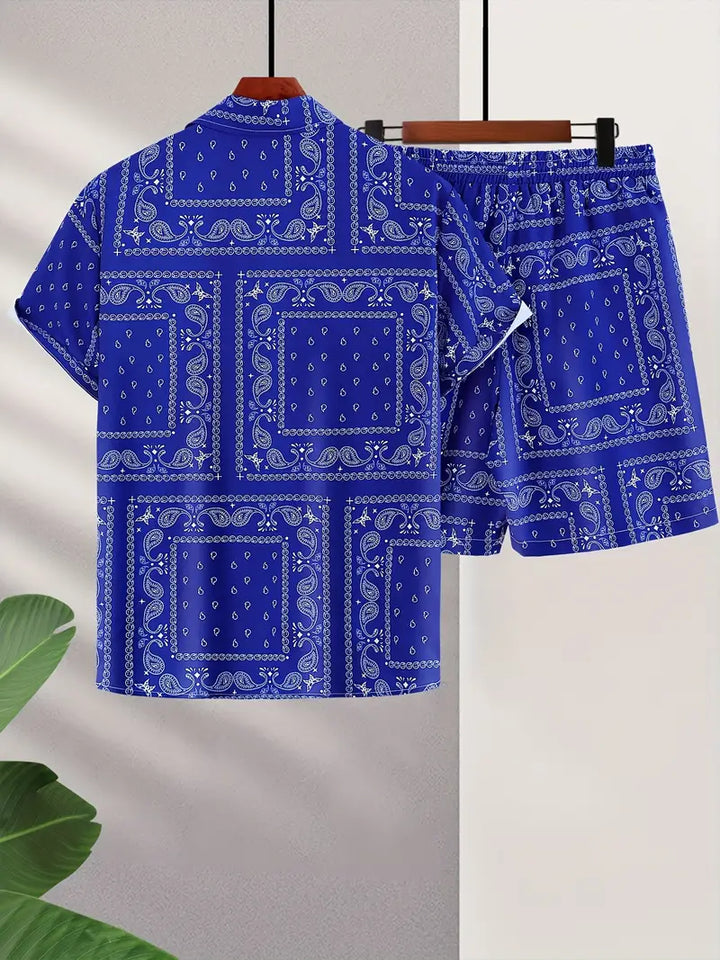 Lucas - Stylish Paisley Print Set