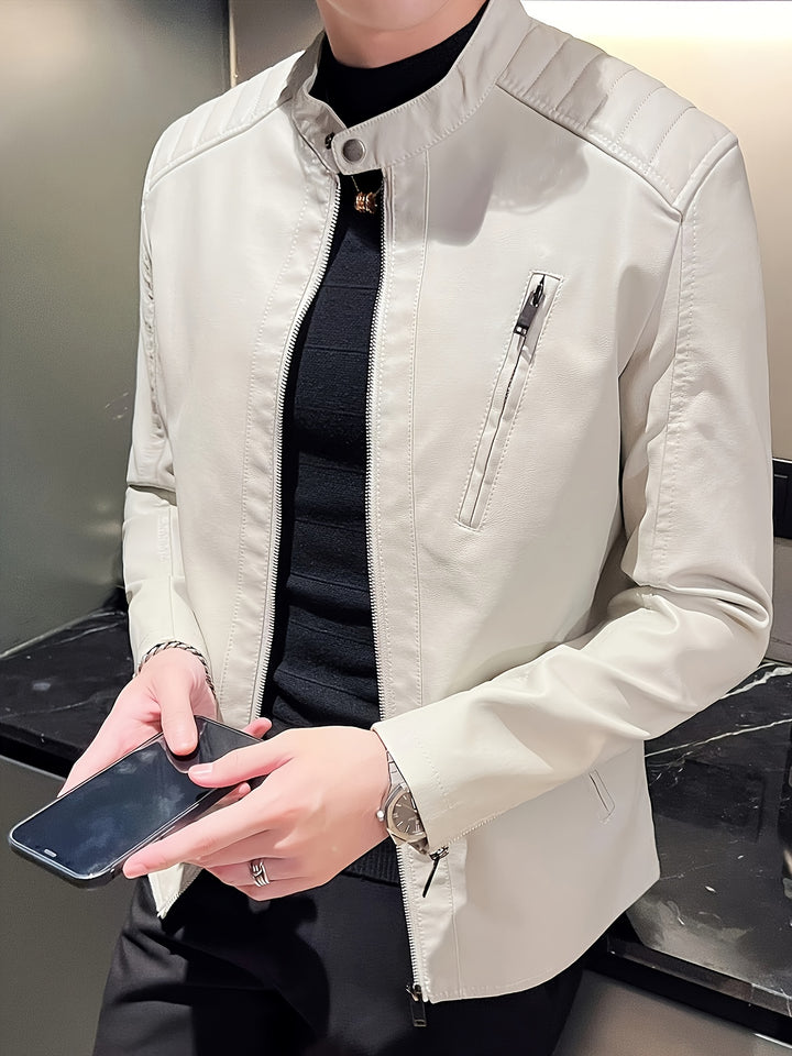 Levi - Comfortable Proud American Leather Jacket