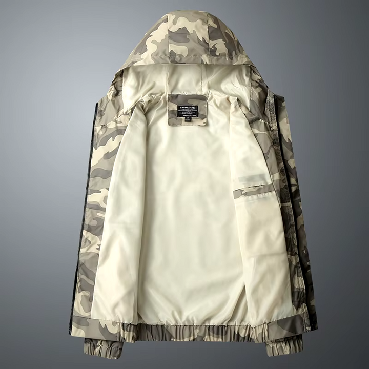 Logan - Stylish Waterproof Camo Jacket