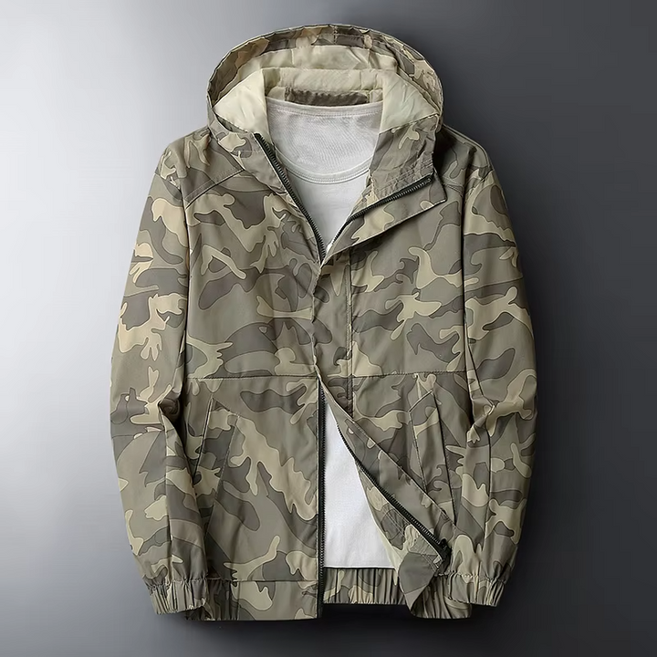 Logan - Stylish Waterproof Camo Jacket