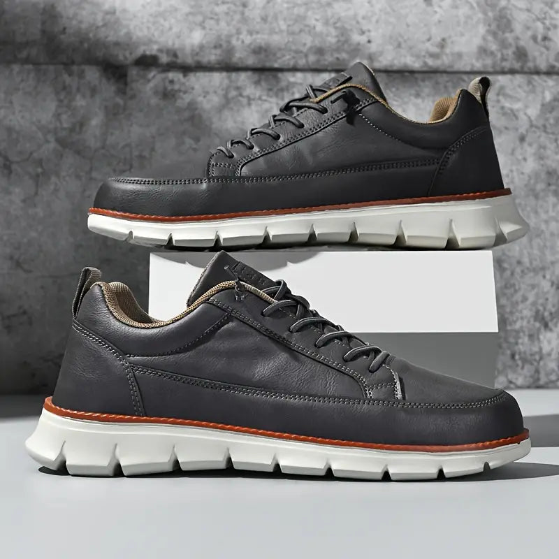 Wyatt - Comfortable Leather Sneakers