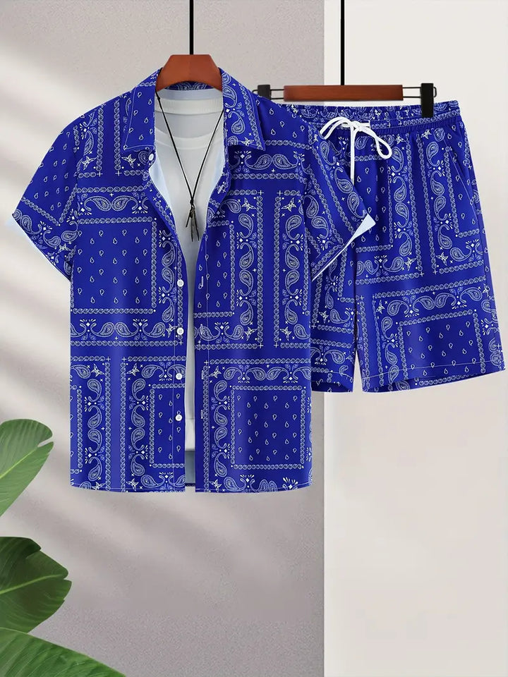 Lucas - Stylish Paisley Print Set