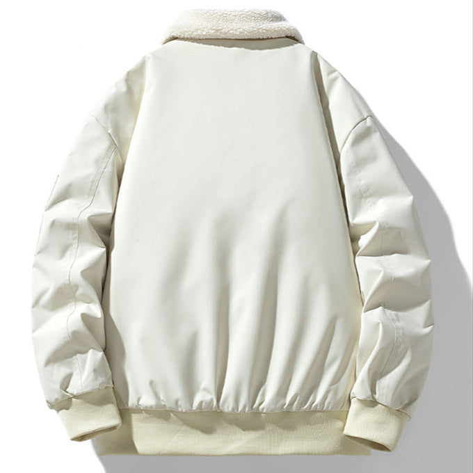 Liam - Stylish Bomber Jacket with Fleece Collar