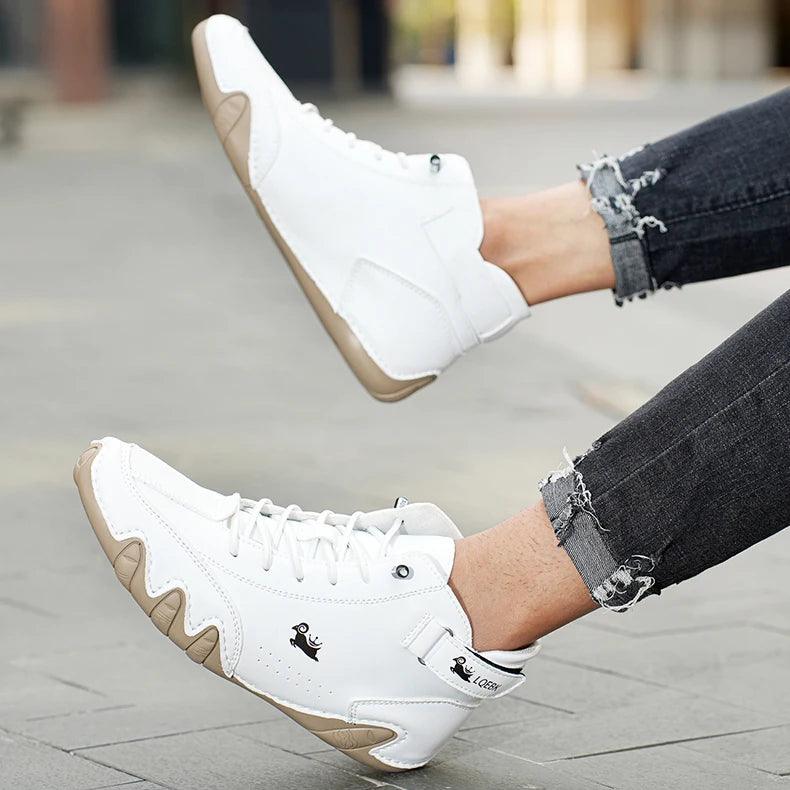 Ethan - Orthopedic Leather Shoes with Handmade Details