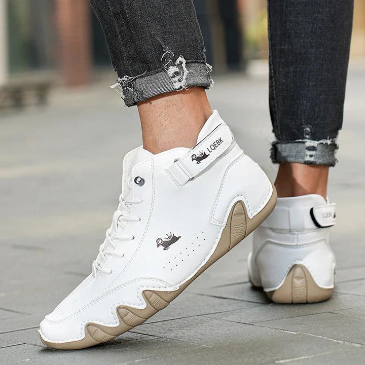 Ethan - Orthopedic Leather Shoes with Handmade Details