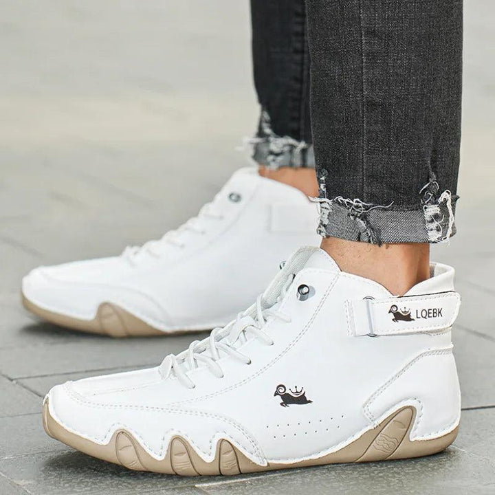 Ethan - Orthopedic Leather Shoes with Handmade Details