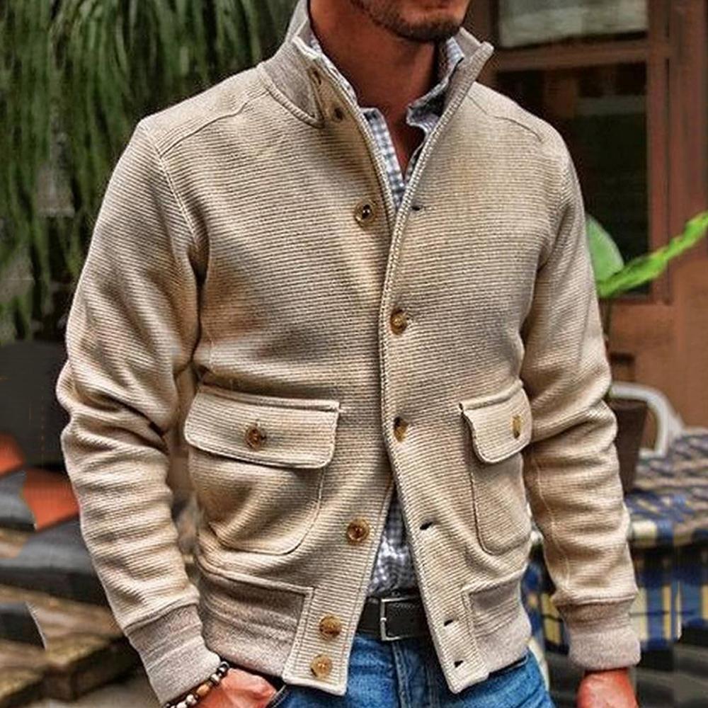 Julian - Vintage High Collar Vest