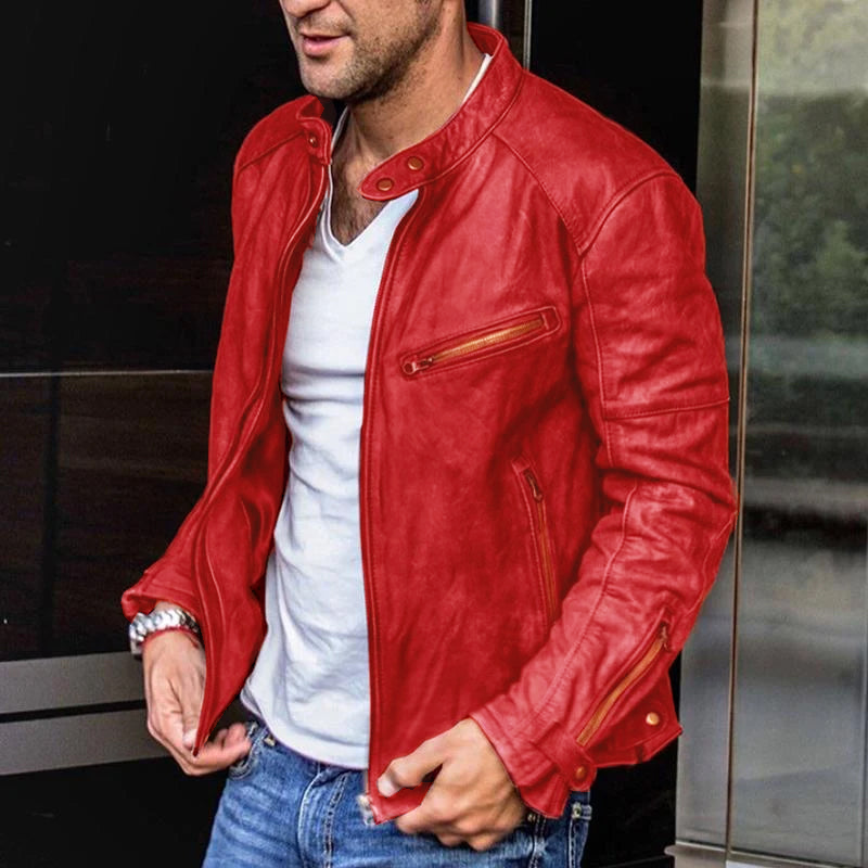 Grayson - Comfortable Proud American Leather Jacket