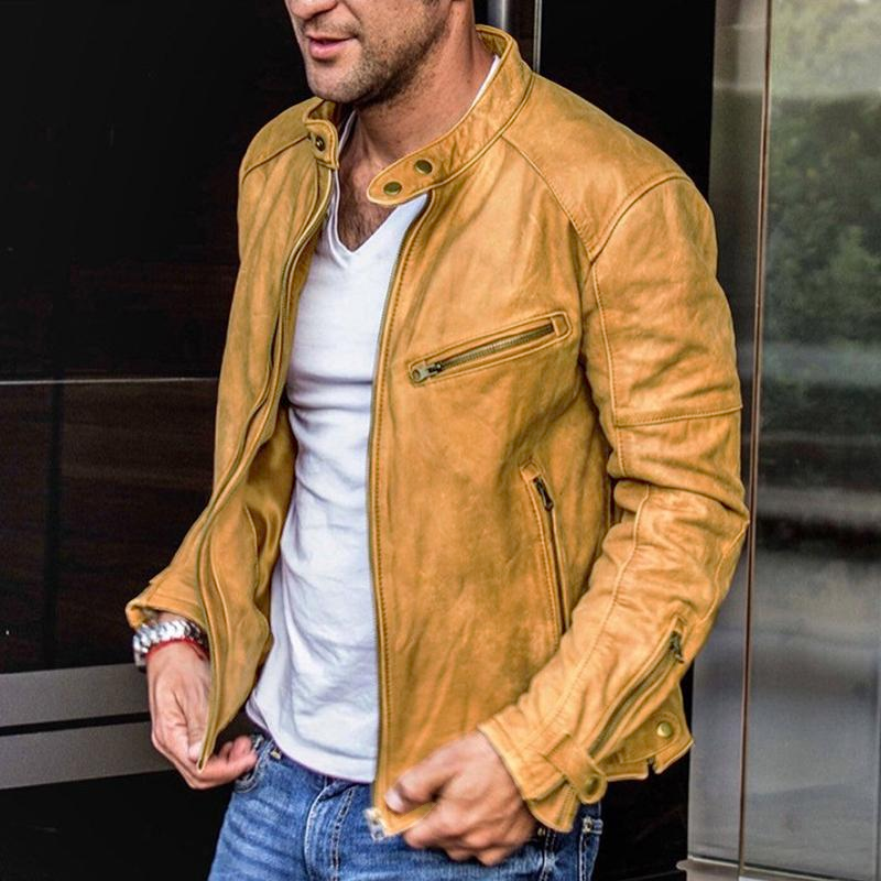 Grayson - Comfortable Proud American Leather Jacket