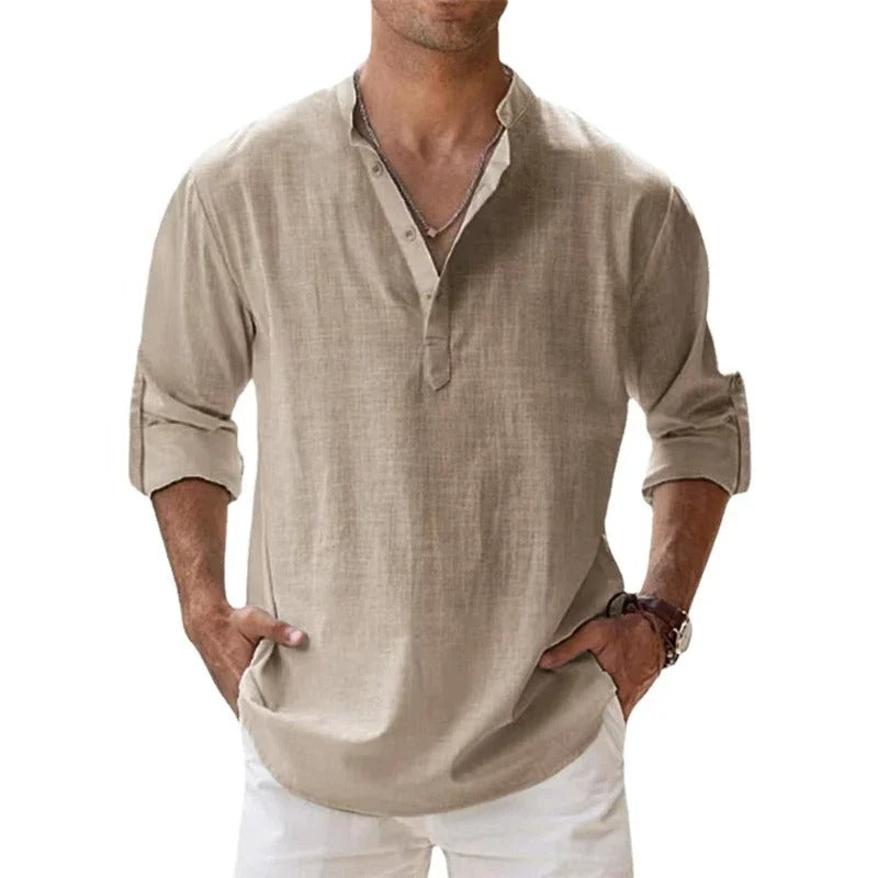 Grayson - Stylish Cotton Fresh Shirt