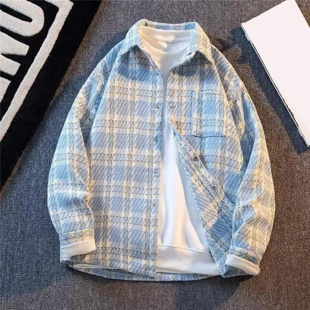 Benjamin - Stylish Long Sleeve Plaid Shirt