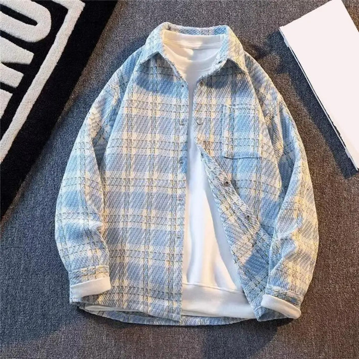 Benjamin - Stylish Long Sleeve Plaid Shirt
