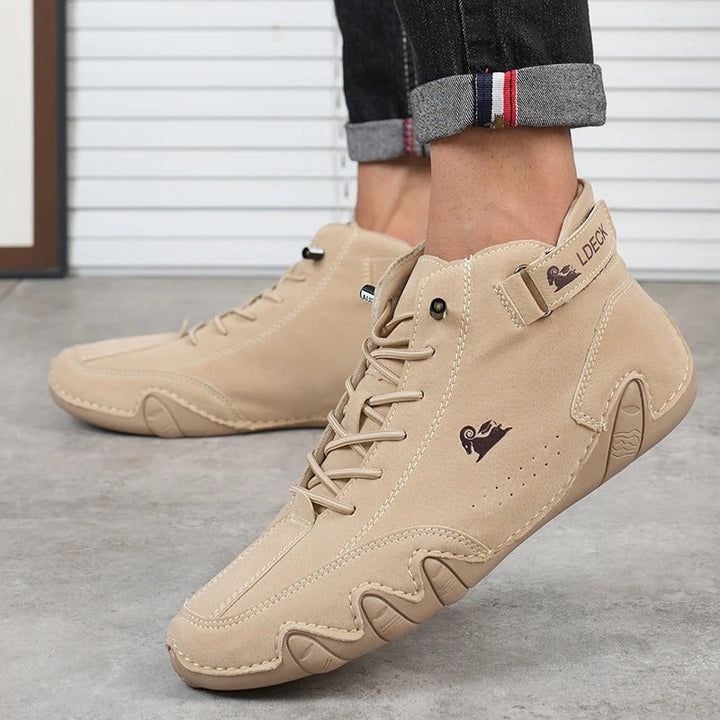 Ethan - Orthopedic Leather Shoes with Handmade Details