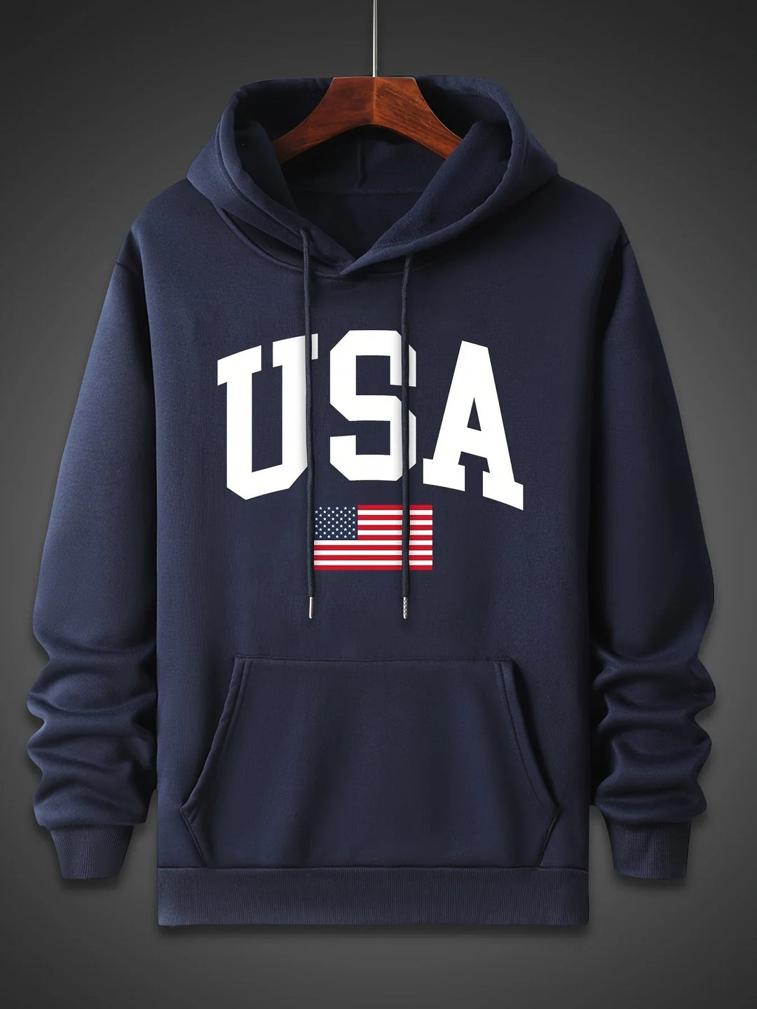 Liam - Comfortable Proud American Hoodie