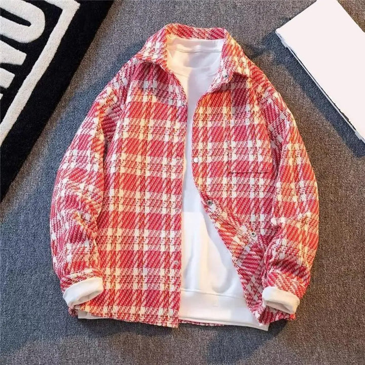 Benjamin - Stylish Long Sleeve Plaid Shirt