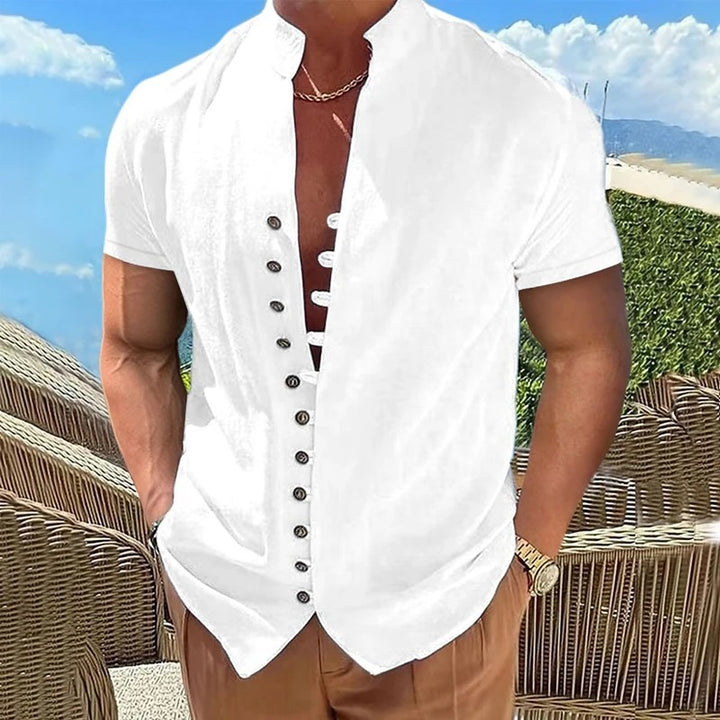 Logan - Breathable Cotton Blend Shirt