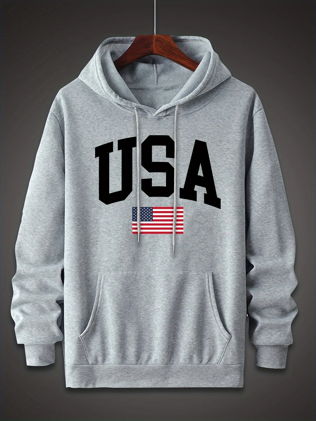 Liam - Comfortable Proud American Hoodie